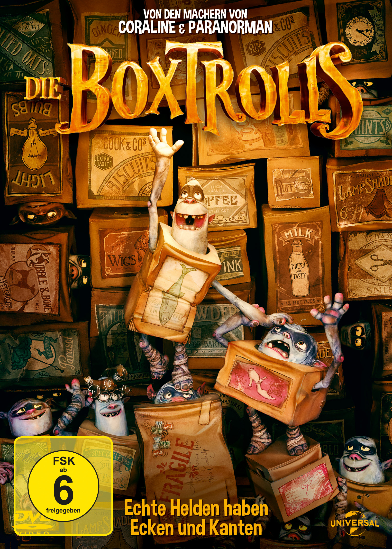 Коробяки. Boxtrolls мультфильм. Семейка монстров. Семейка монстров Постер. Коробки семейка монстров.